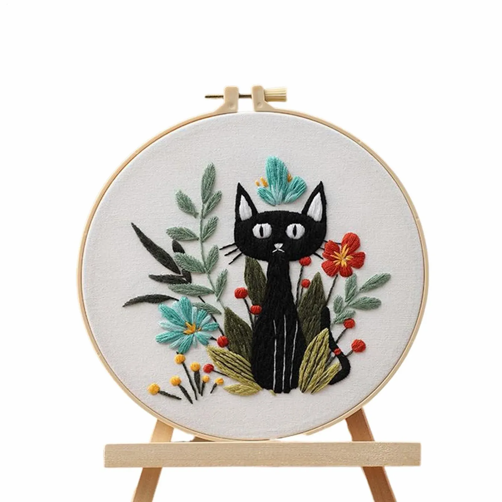Набір для вишивання Cat Pattern для дорослих та початківців, фото №1