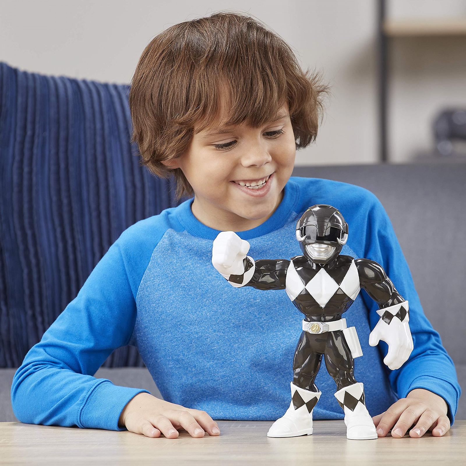 Фігурка Power Rangers Playskool Heroes Mega Mighties Чорний Рейнджер, фото №4