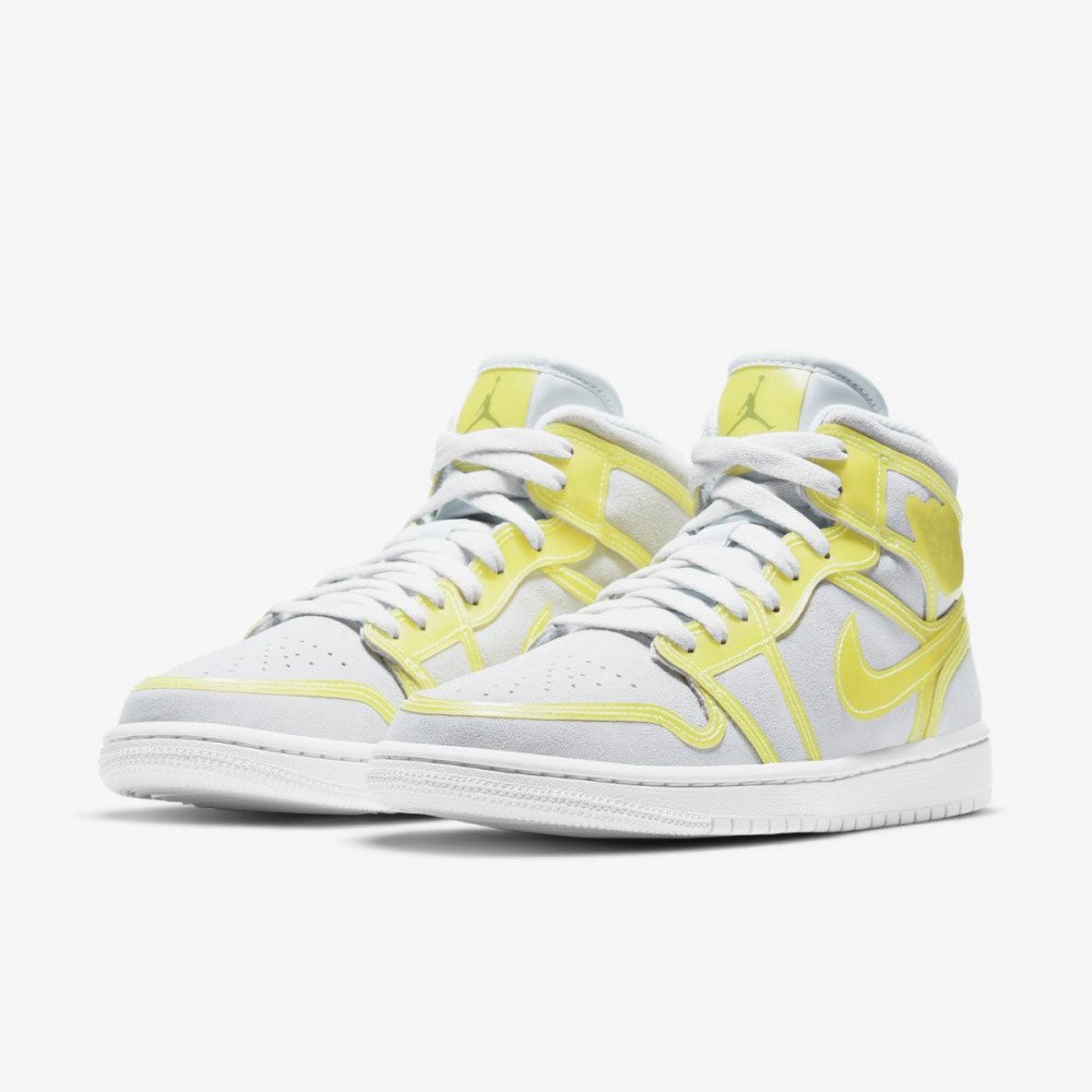 Кросівки Jordan 1 Mid Opti Yellow (W) 40, фото №5