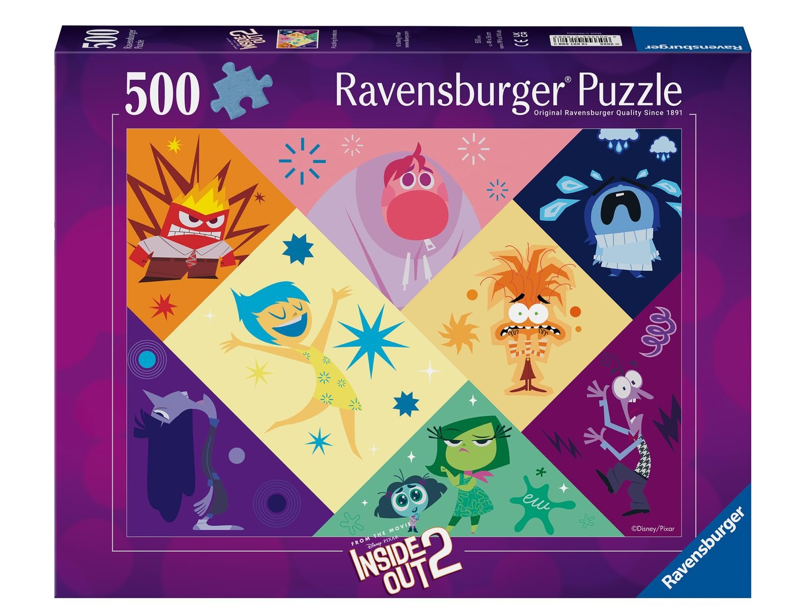 Пазл Ravensburger Inside Out 2 500 деталей (49 x 36 см), фото №2