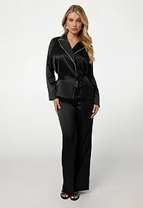 Жіночий піжамний комплект GUESS High-Fashion JBLK - S synthetic.ua - Фото 1