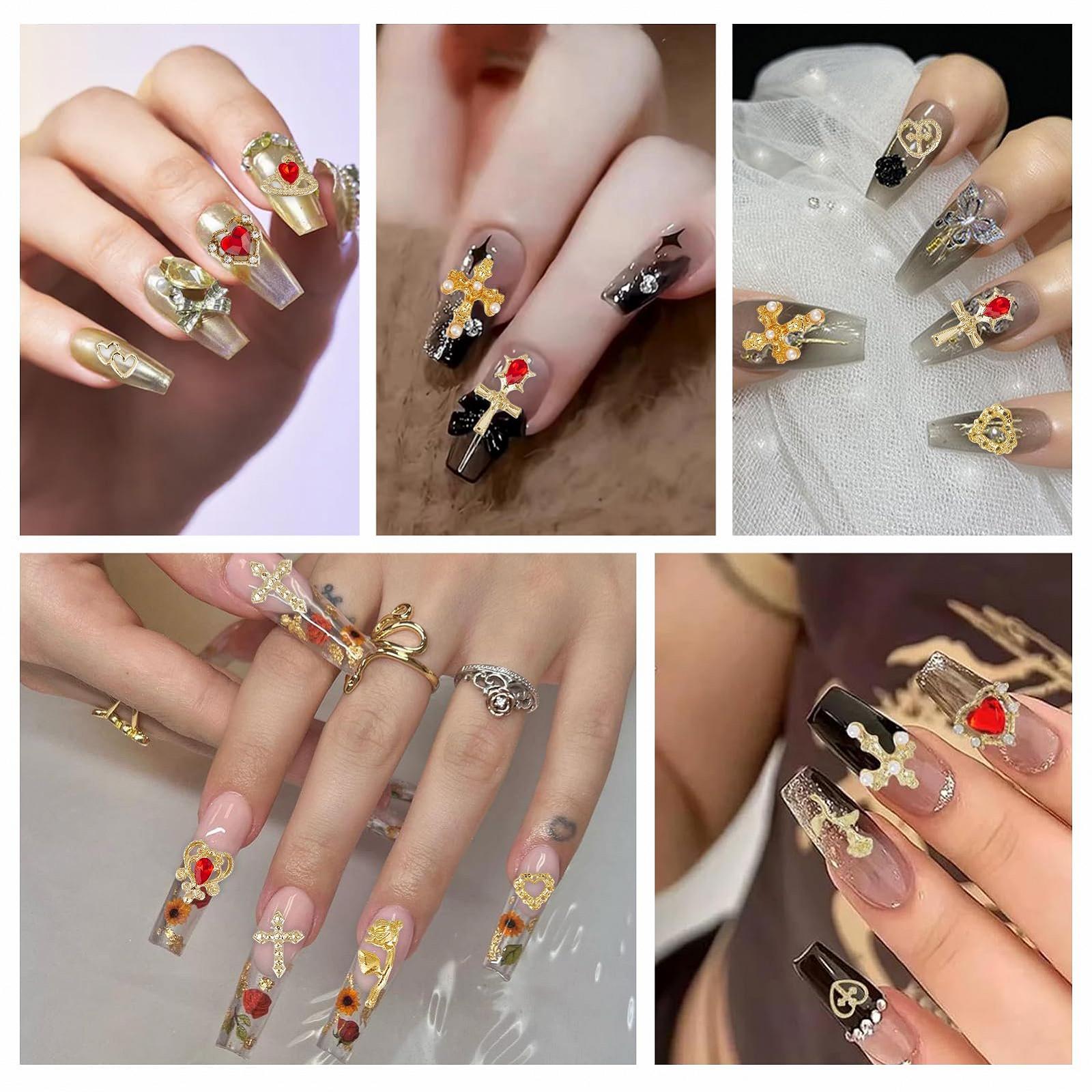 3D Шарми для нігтів NICENEEDED Набір 100 штук, фото №4