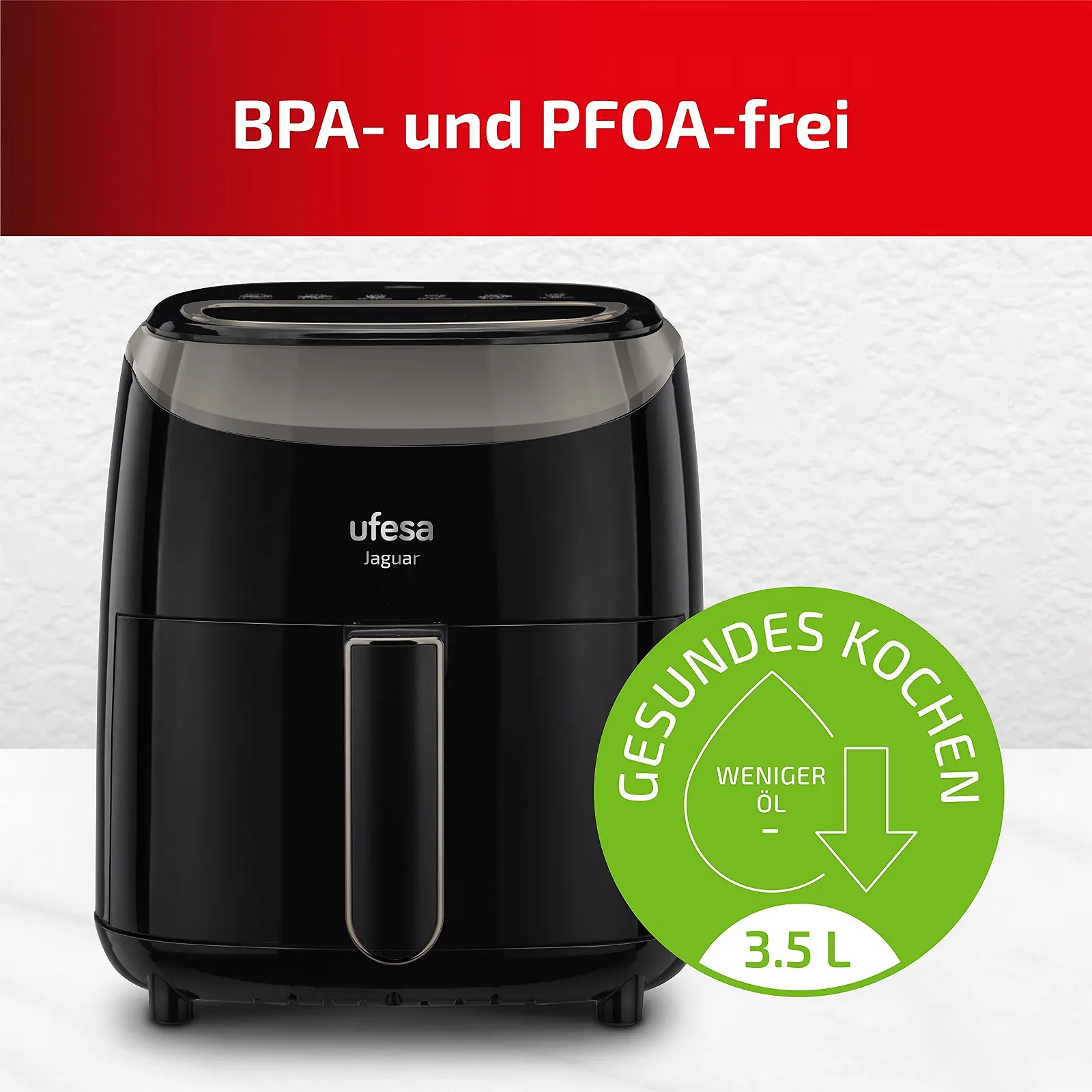 Мультипіч Ufesa Jaguar 3.5 л 1200 Вт 8 програм 80°-200° без BPA/PFOA, фото №4