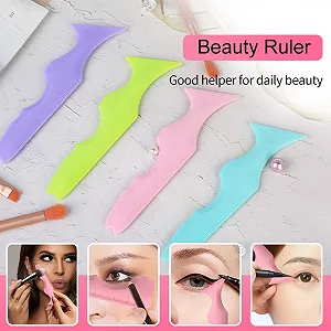 Трафарет для підводки очей Силіконовий багаторазовий інструмент для макіяжу synthetic.ua - Фото 1