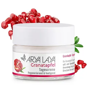 Денний крем ARYA LAYA Pomegranate для комбінованої шкіри та при куперозі, 50 мл - Фото 1