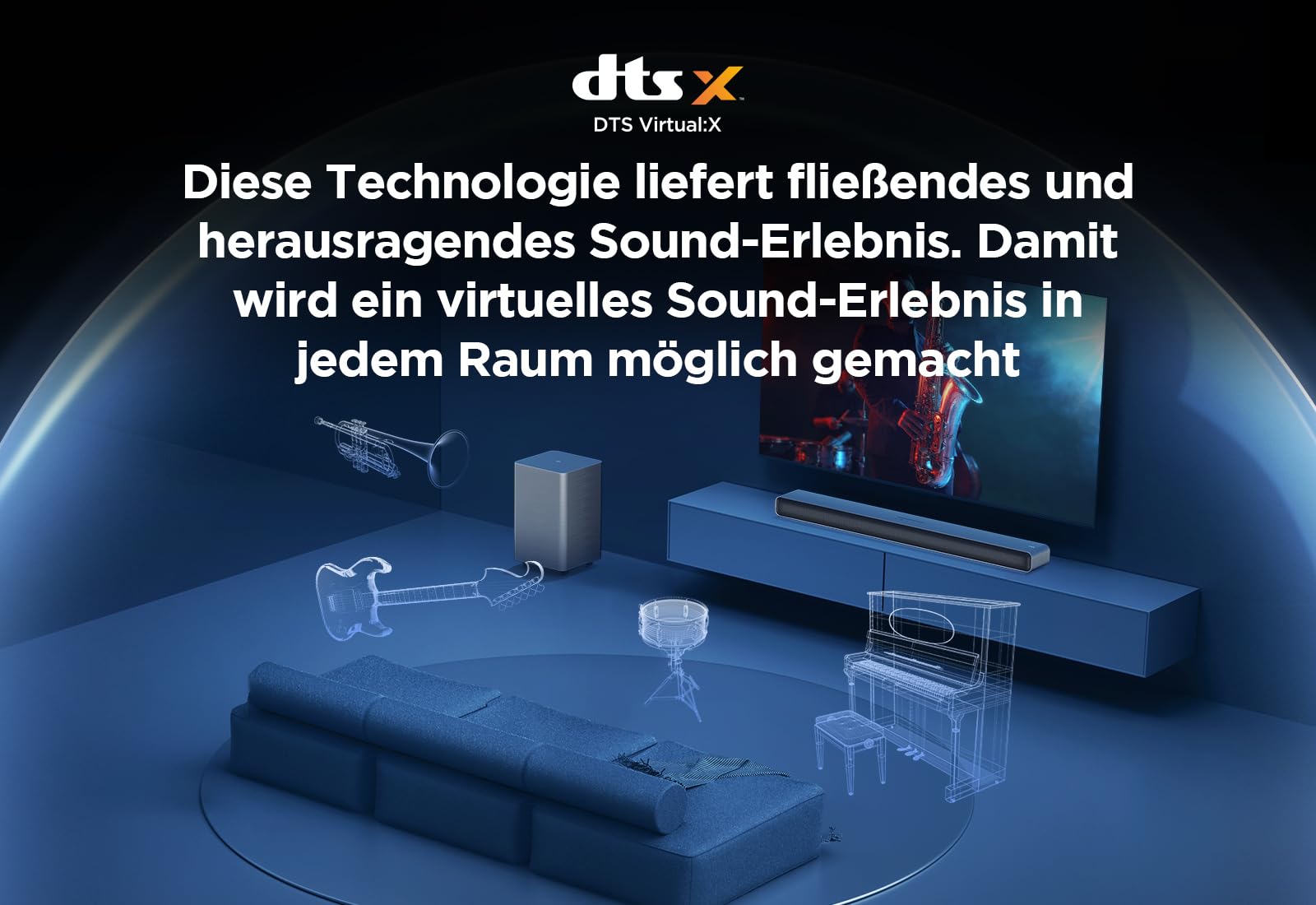 Саундбар TCL S55HE 2.1 канальный Dolby Atmos, 220 Вт Максимальная Мощность с Двойной Бас-системой, Поддержка DTS Virtual X, HDMI eARC и Bluetooth 5.3, Саундбар с Беспроводным Сабвуфером, Домашний Кинотеатр, фото №5 Саундбар TCL S55HE 2.1 канальный Dolby Atmos, 220 Вт Максимальная Мощность с Двойной Бас-системой, Поддержка DTS Virtual X, HDMI eARC и Bluetooth 5.3, Саундбар с Беспроводным Сабвуфером, Домашний Кинотеатр, фото №5