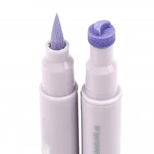 Подводка для глаз двухсторонняя со штампом, цветная, водостойкая, стойкая synthetic.ua - Фото 1