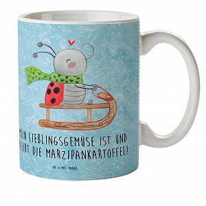 Дитяча кружка Mr. & Mrs. Panda Катання на санках - Фото 1