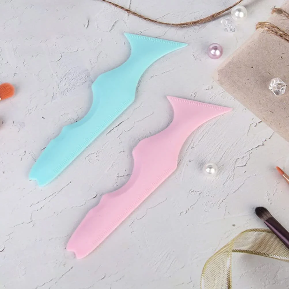 Шаблон для подводки глаз Ciieeo, силиконовая линейка для красоты, инструмент для защиты ресниц от макияжа, фото №4