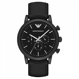 Хронограф Emporio Armani Чоловічий, чорний, один розмір - Фото 1