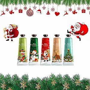 Набір Різдвяних Кремів для Рук, 5 шт - Фото 1