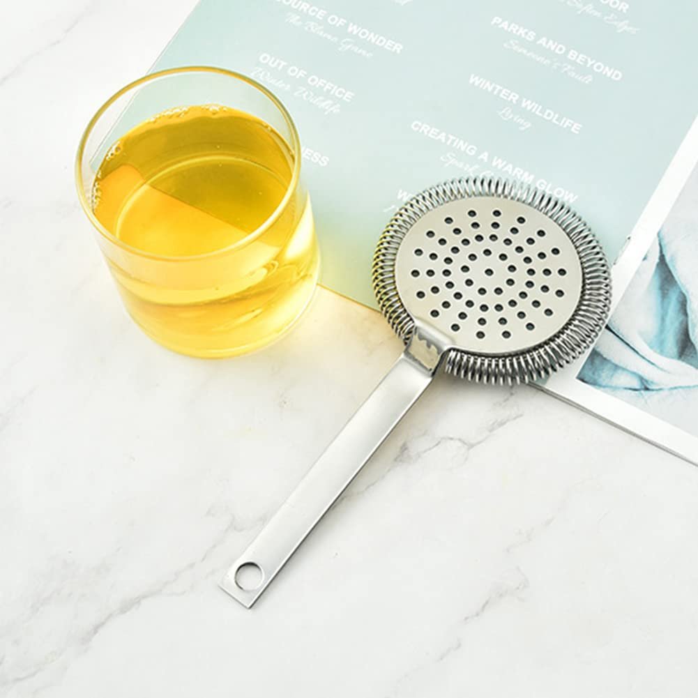 Стрейнер для коктейлів Bar Strainer з нержавіючої сталі, срібний, в упаковці, фото №5