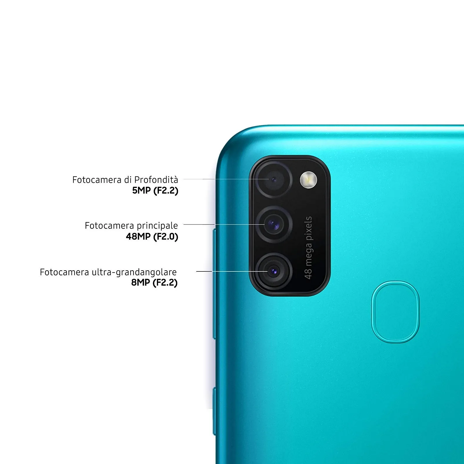 Смартфон Samsung Galaxy M21, фото №3