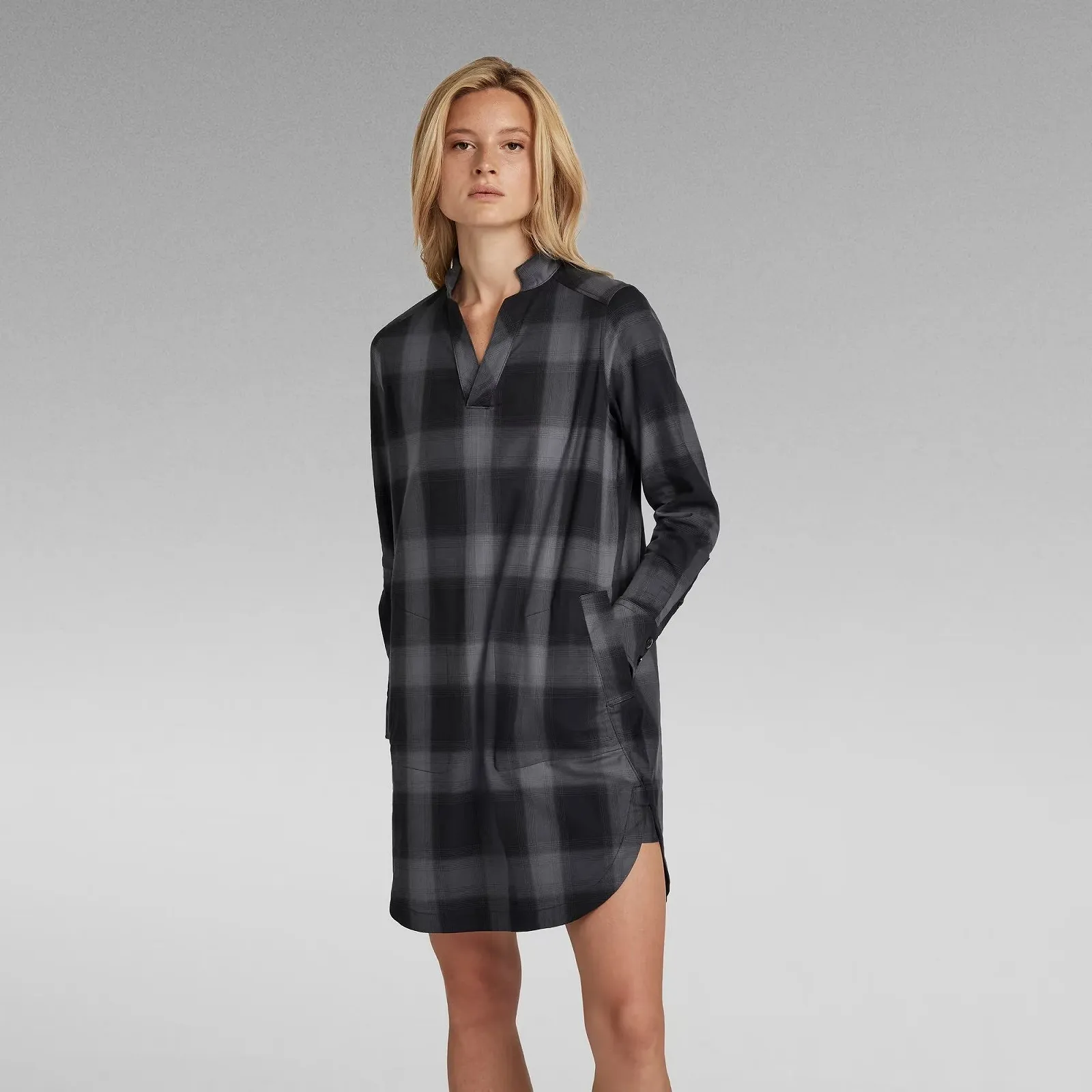 Женское платье G-Star RAW Millery V Neck Shirt Dress - XS, фото №1