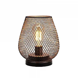 Бездротова настільна лампа JHY DESIGN LED металева на батарейках - Фото 1