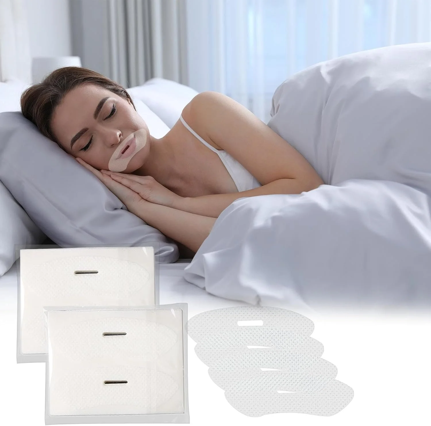 Пластирі для рота проти хропіння (120 шт.), фото №1 Пластирі для рота проти хропіння (120 шт.), фото №1