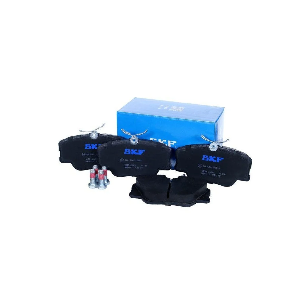 Комплект тормозных колодок SKF VKBP 80431 для MERCEDES-BENZ передний мост, фото №1