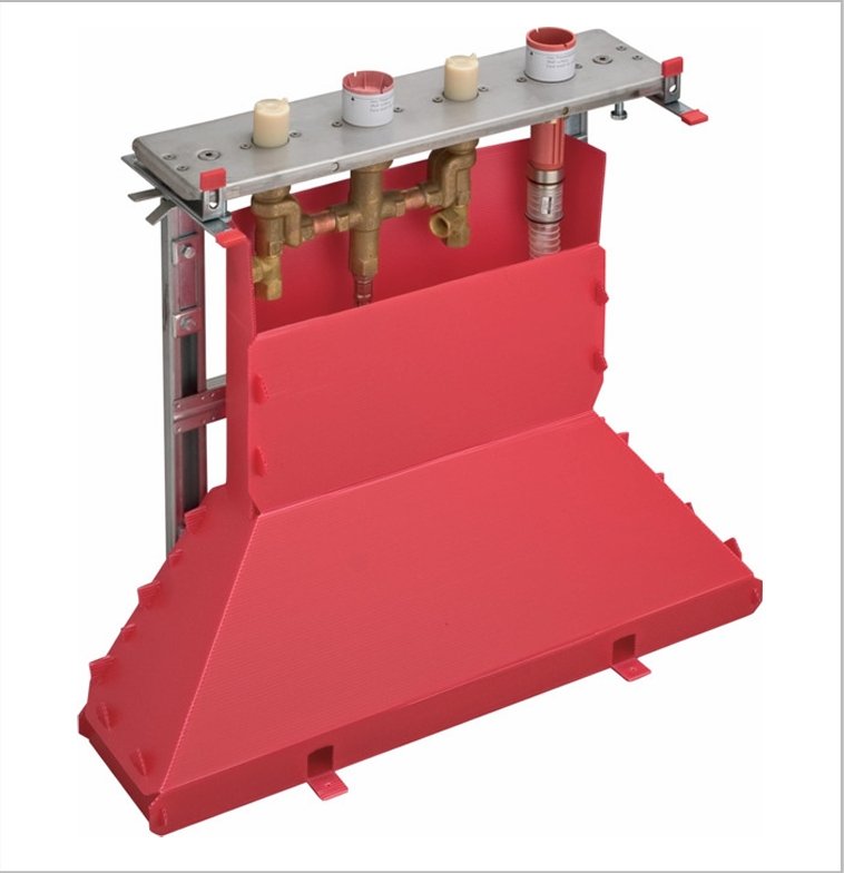 Прихована частина змішувача для ванни AXOR, на 4 отвори (14445180), фото №1