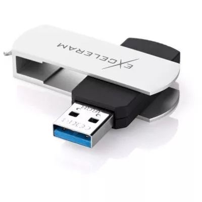 USB флеш-накопитель Exceleram 32GB P2 Series White/Black USB 3.1 Gen 1 EXP2U3WHB32, фото №8