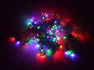 LED Гірлянда Spetebo 40 LED 3 м Різнокольорова synthetic.ua - Фото 1