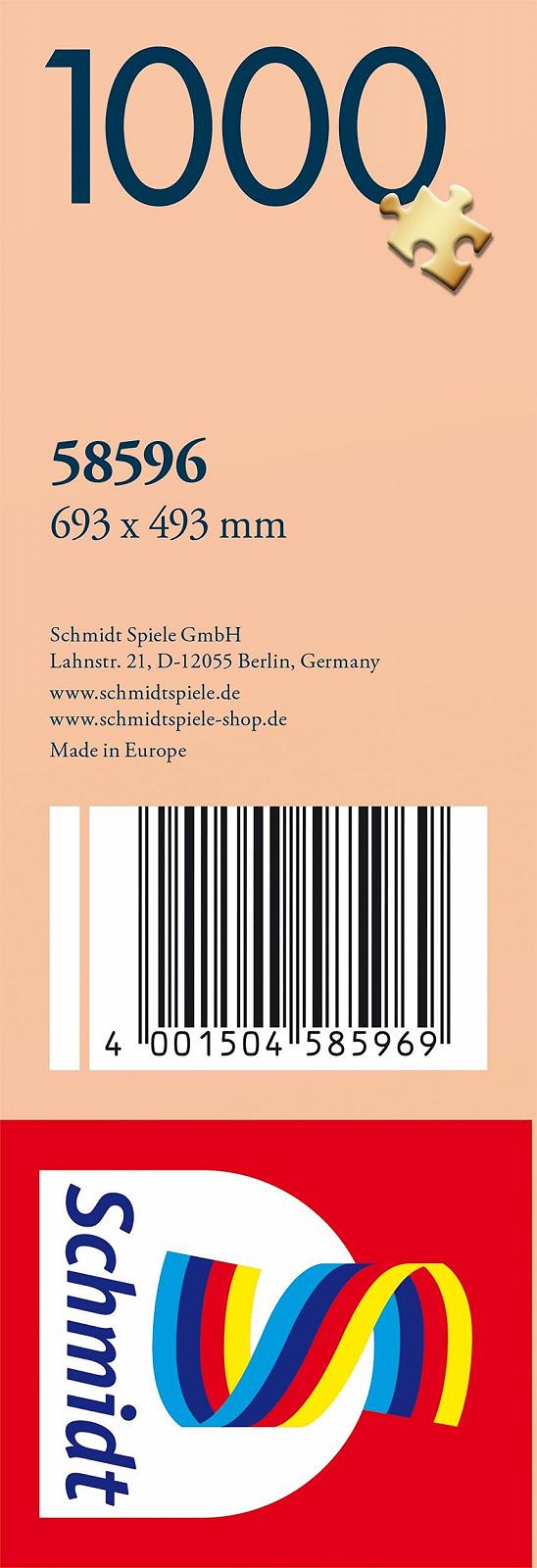 Пазл Schmidt Spiele Silvia Christoph Yin & Yang Mountain World 58596 1000 элементов, фото №2