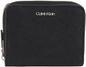 Гаманець на блискавці Calvin Klein Must Medium Mono Жіночий Чорний - Фото 1