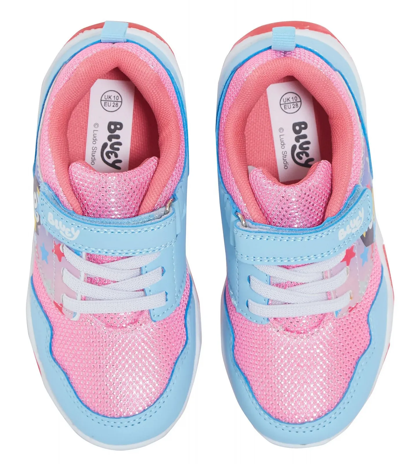 Кроссовки Bluey Для Девочек Щенок С Подсветкой и Мигающими LED Лампочками, фото №6