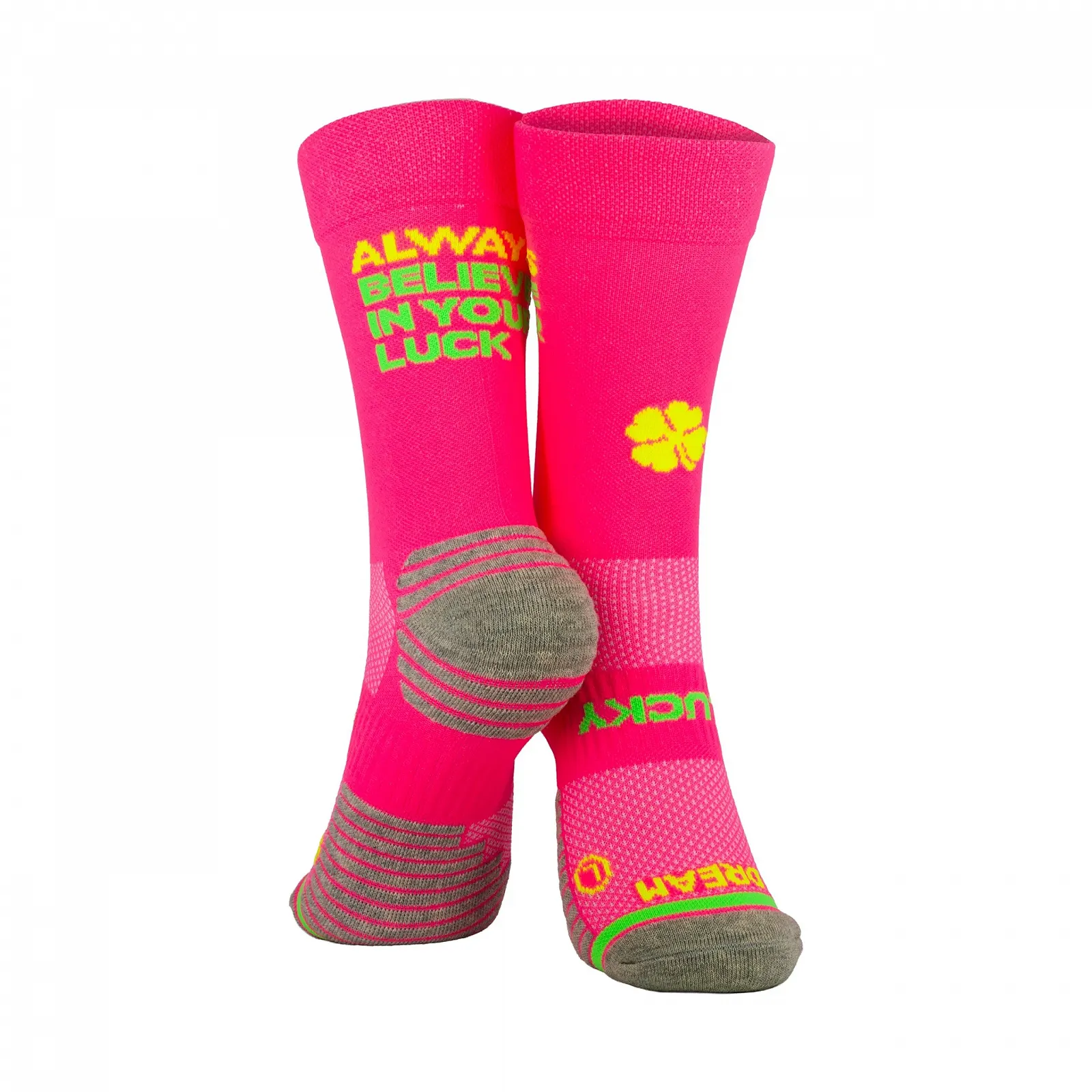 Шкарпетки Lucky Socks Neon для бігу Чоловічі та Жіночі Дихаючі Нековзні, фото №5 Шкарпетки Lucky Socks Neon для бігу Чоловічі та Жіночі Дихаючі Нековзні, фото №5