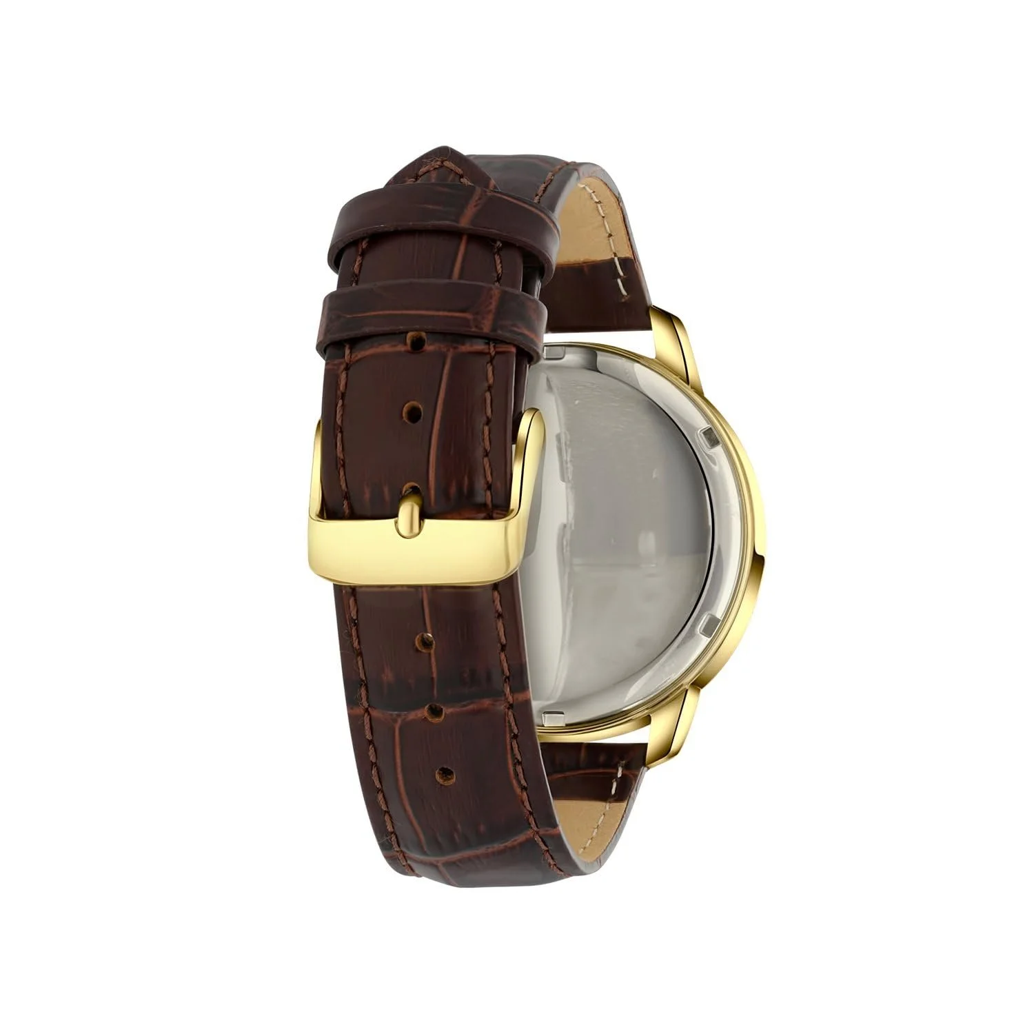 Мужской Хронограф Lucardi Marlow Miller Наручные часы с кожаным ремешком Коричневый 42 мм, фото №6 Мужской Хронограф Lucardi Marlow Miller Наручные часы с кожаным ремешком Коричневый 42 мм, фото №6