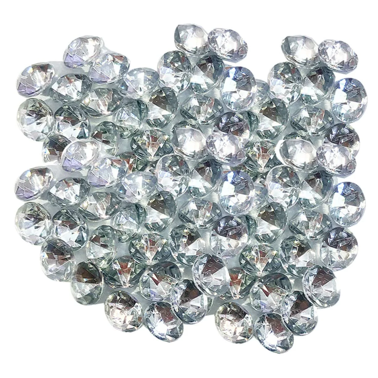 Декоративні акрилові кристали Прозорий Акрилові діаманти для весільної вечірки DIY прикраси Наповнювач для столу для ваз, фото №1