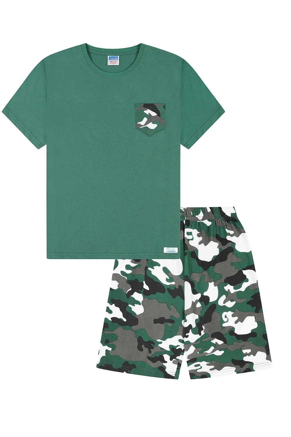 Комплект піжам для хлопчиків Камуфляж Бавовна, фото №1
