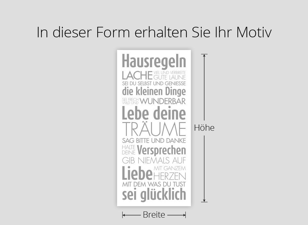 Наклейка на стіну Gran Dora W5452 House Rules, фото №3 Наклейка на стіну Gran Dora W5452 House Rules, фото №3