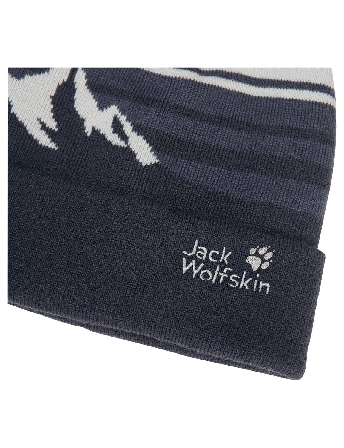 Шапка Jack Wolfskin Stripy Pompom Beanie K, фото №4 Шапка Jack Wolfskin Stripy Pompom Beanie K, фото №4