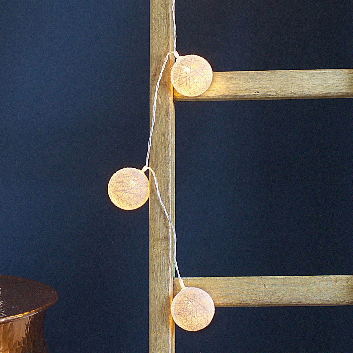 Гірлянда Lights4fun 10 LED Теплий білий, фото №3