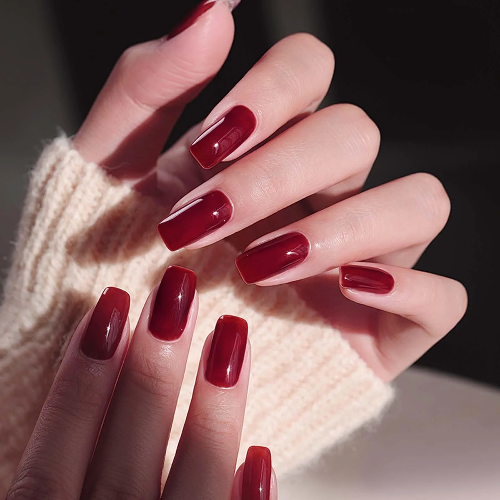 Наклейки для ногтей Nail Polish Strips 36 шт. Бордовый Самоклеящиеся гелевые полоски, фото №3 Наклейки для ногтей Nail Polish Strips 36 шт. Бордовый Самоклеящиеся гелевые полоски, фото №3