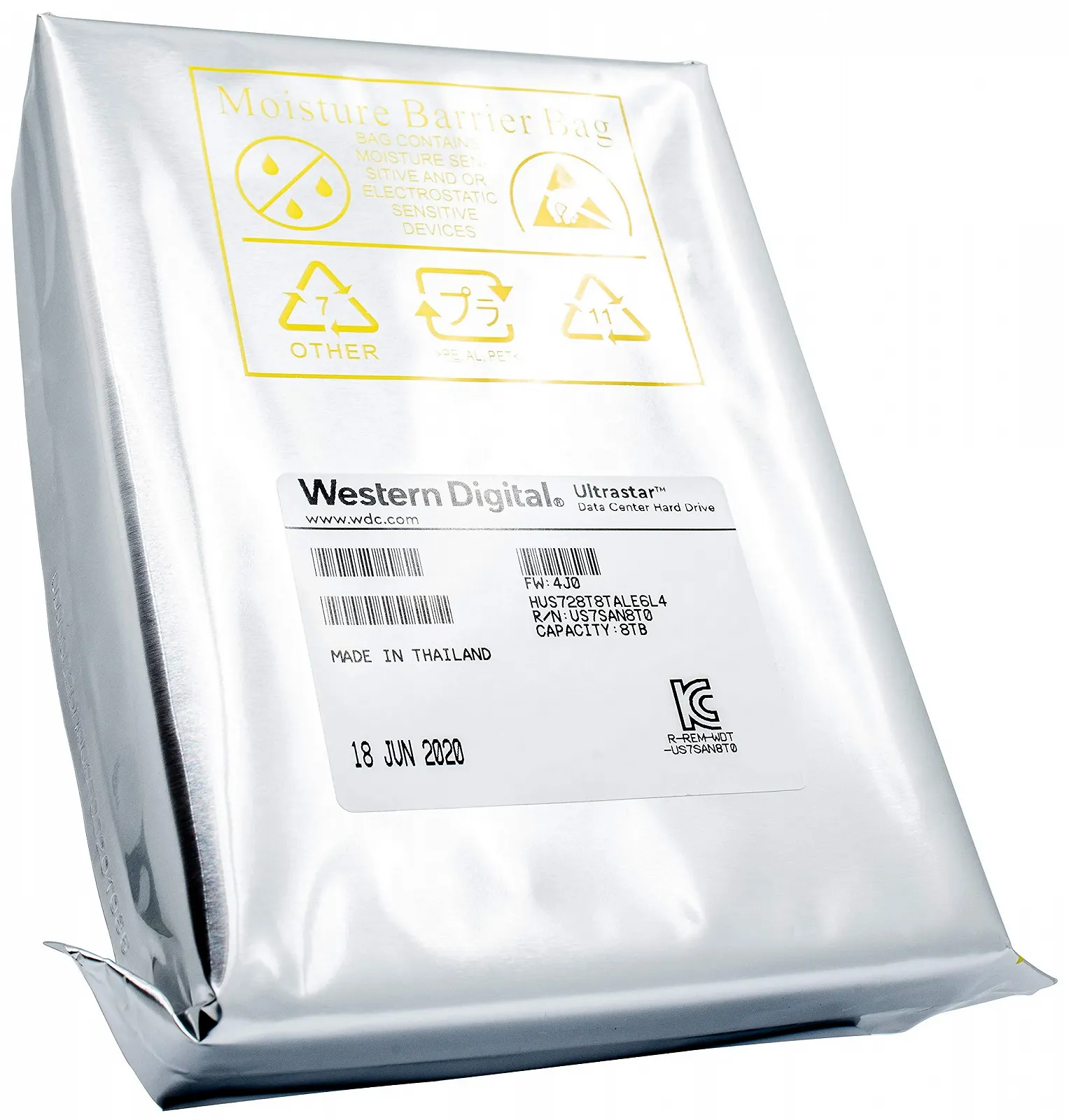 HDD Western Digital Ultrastar DC HA200 1TB 3.5" SATA Internal, фото №3
