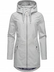 Переходная Куртка Ragwear Mondda Женская Легкая Куртка Длинная с Капюшоном - Фото 1