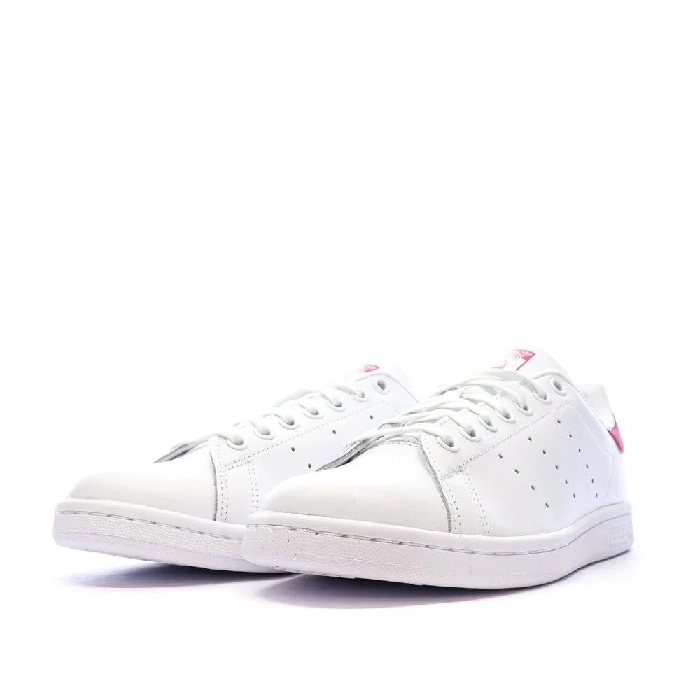 Кроссовки adidas Stan Smith Детские Белый/Розовый, фото №6