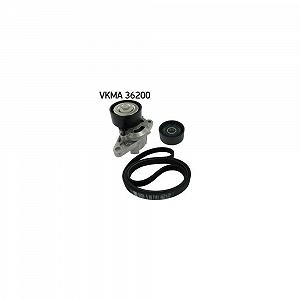 Комплект поліклинового ременя SKF VKMA 36200 для FORD MERCEDES-BENZ MITSUBISHI NISSAN - Фото 1