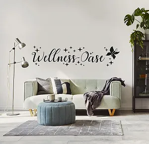 Наклейка на стіну tjapalo s-pkm399 Wellness Oasis 120 x 31 см synthetic.ua - Фото 1