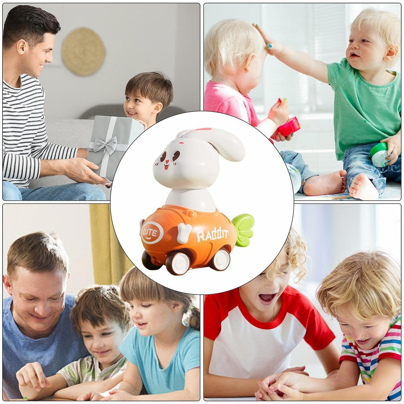 Інерційна іграшка Кроликова машина для дівчаток, фото №4