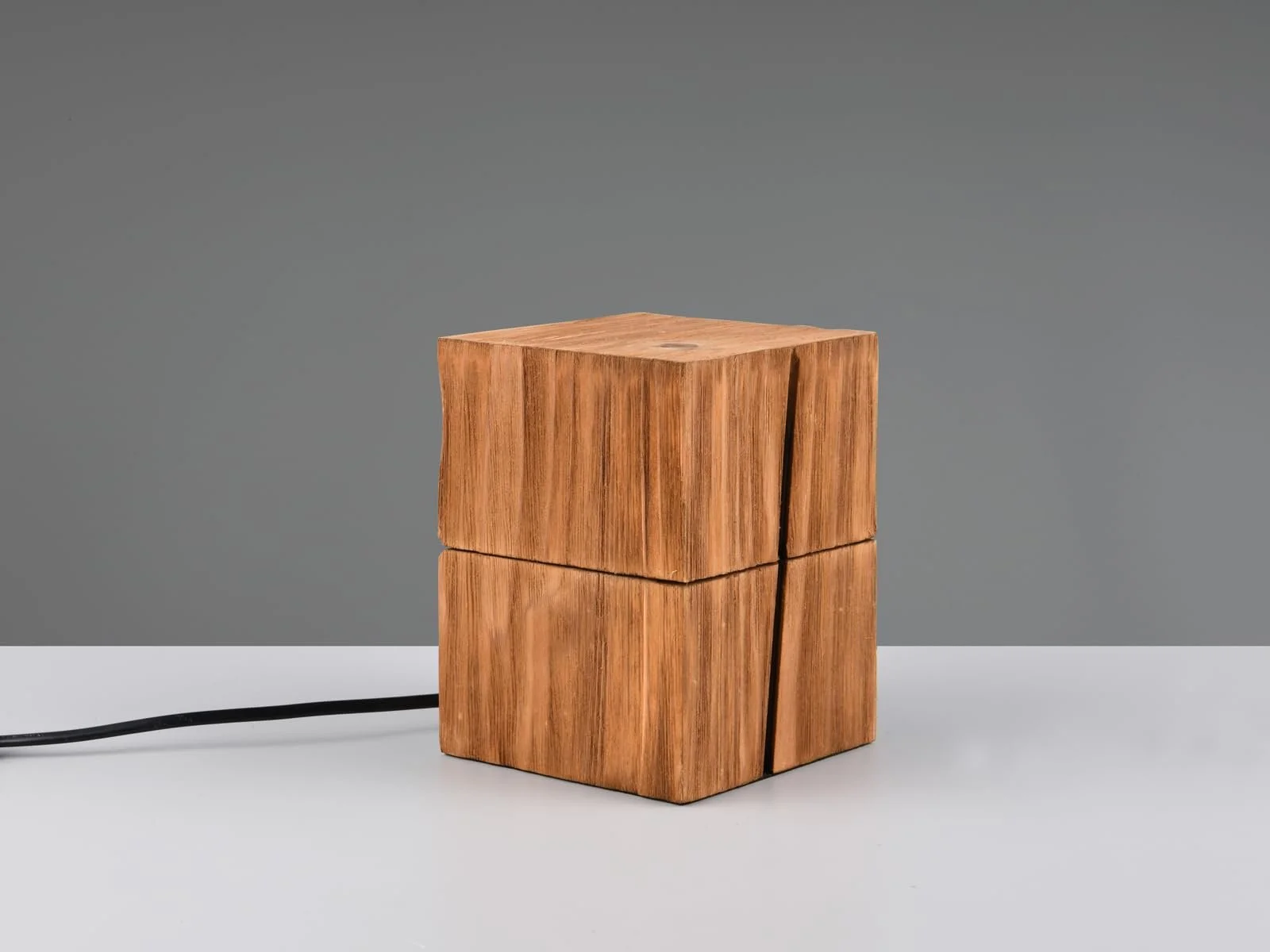 Настільні лампи Cube (набір 2 шт.) 16 см Натуральне дерево, фото №4