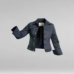 Жіноча джинсова куртка G-Star RAW Slim Denim Jacket Sai Pit Selvedge - S - Фото 1