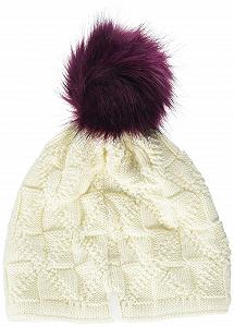 Вязаная шапка с помпоном D	ll для девочек synthetic.ua - Фото 1