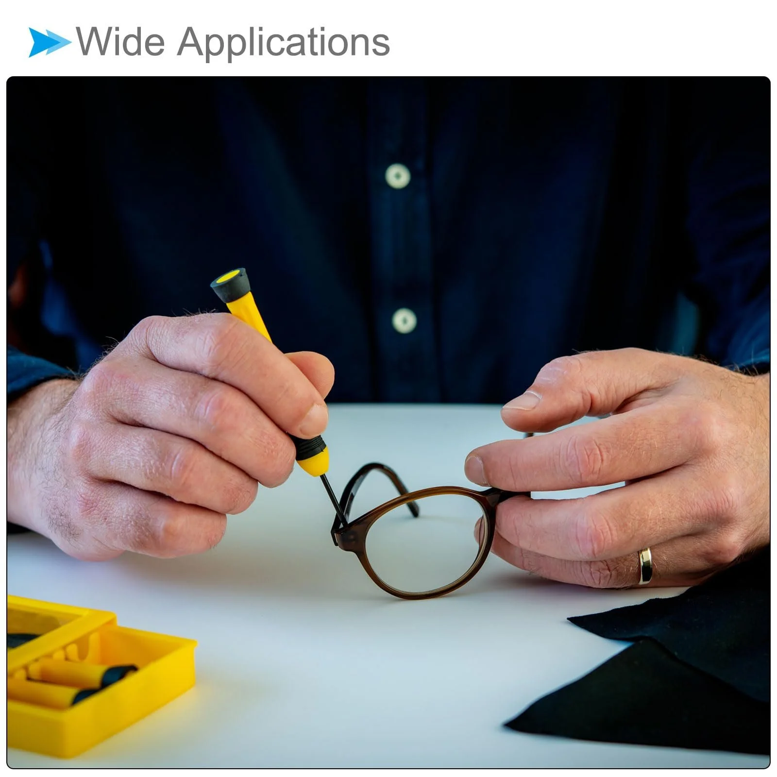 Викрутка Torx 0.8 мм 116 мм сталева набір 10 штук, фото №3