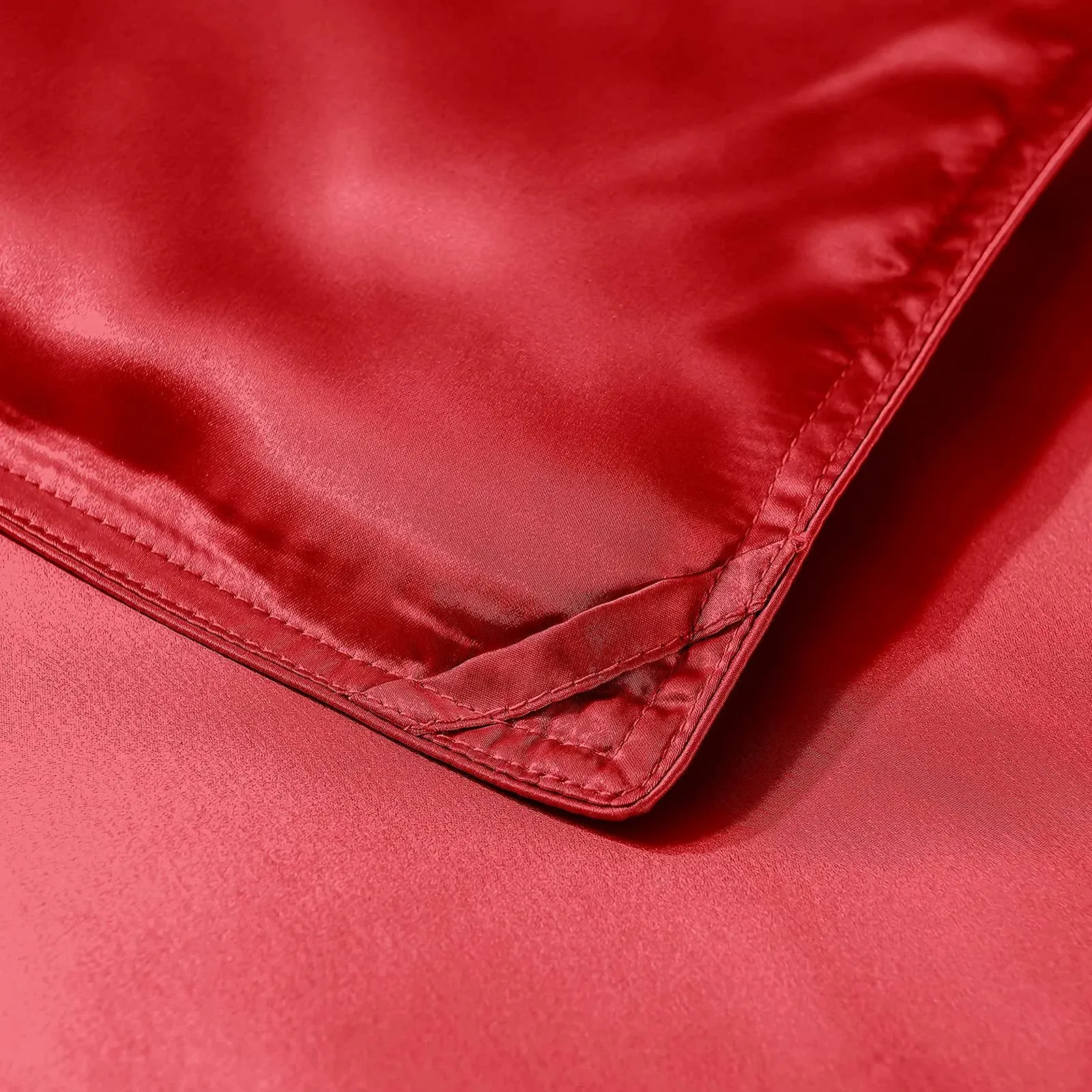 Одеяло THXSILK Fluffy Silk Cuddly - 135 x 180 см, красный, фото №4