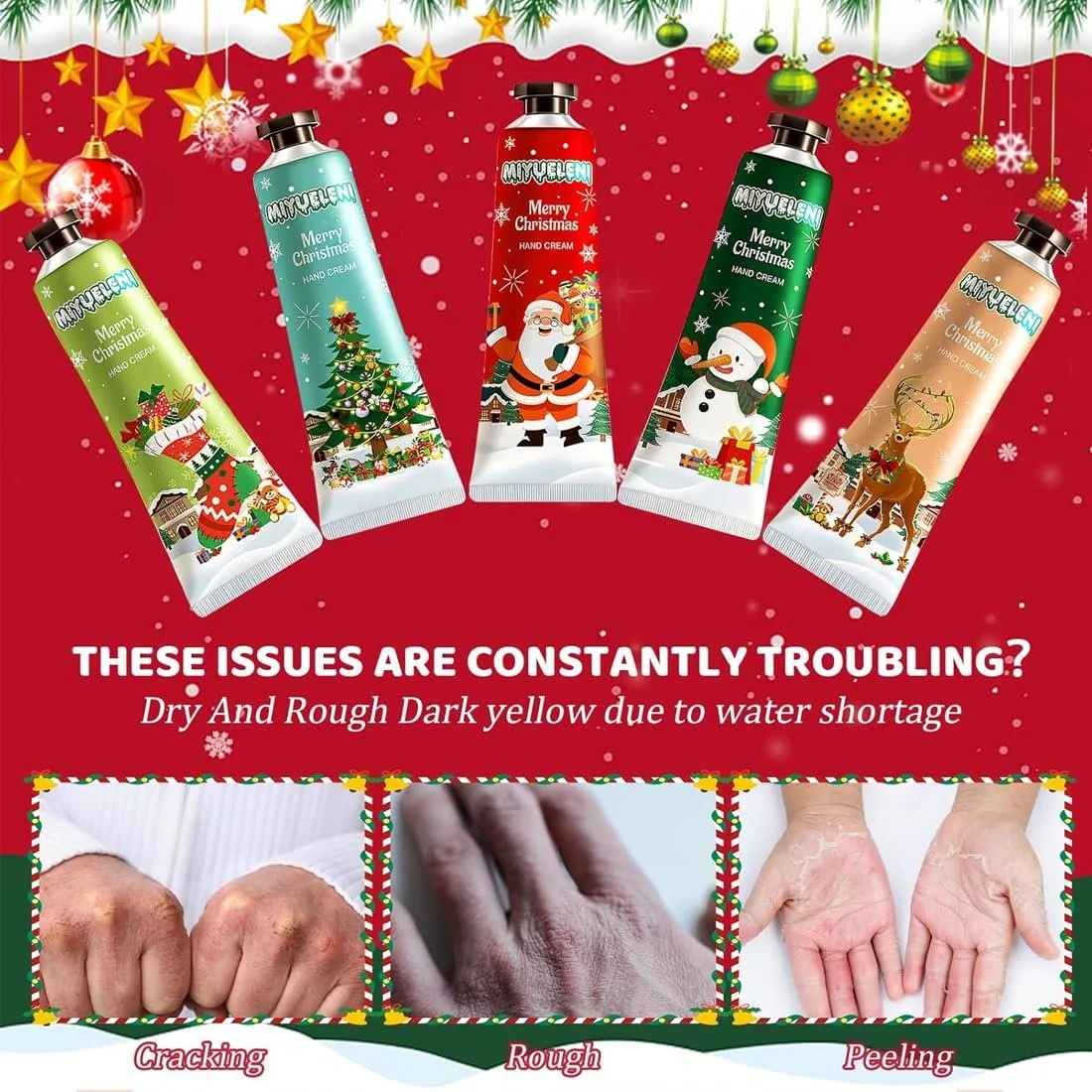 Крем для рук Різдвяний з натуральним рослинним ароматом, фото №5 Крем для рук Різдвяний з натуральним рослинним ароматом, фото №5