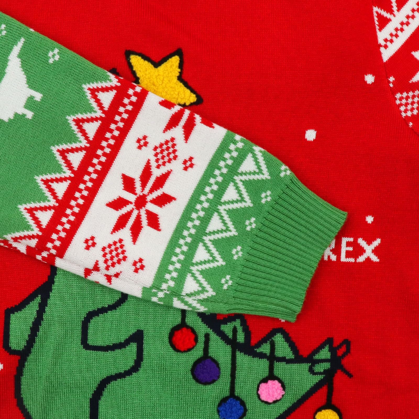 Різдвяний джемпер для хлопчиків Santa Claus В'язаний, фото №5