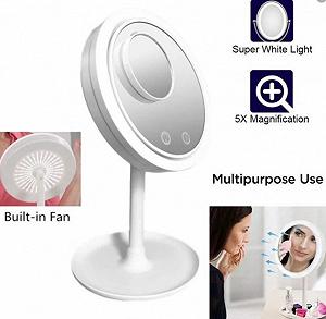 Зеркало с подсветкой и вентилятором Beauty Breeze Mirror Зеркало с подсветкой и вентилятором Beauty Breeze Mirror