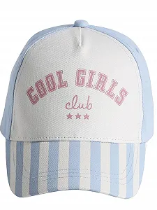Кепка Vertbaudet Cool Girls Club для девочек - Фото 1